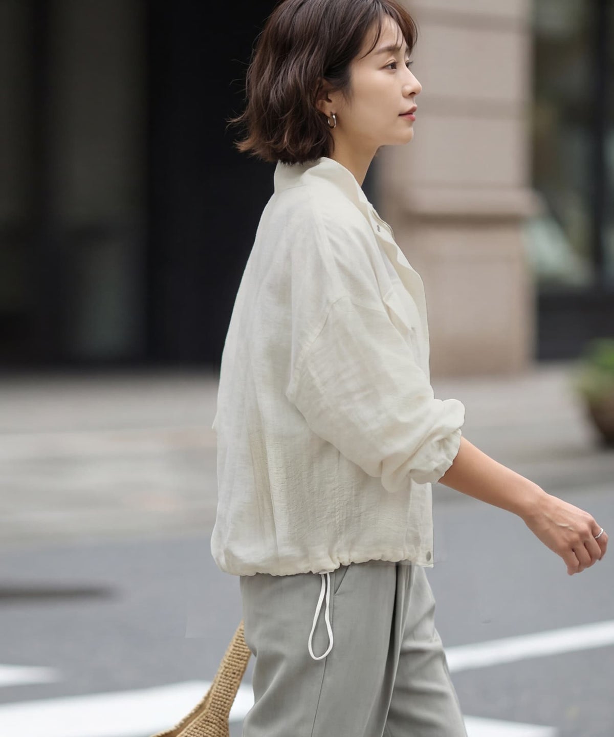 着用イメージ 163cm ナチュラル