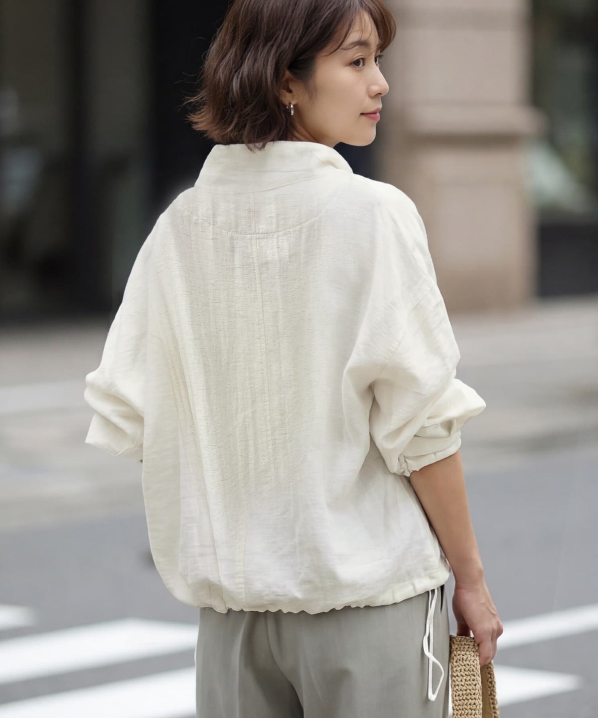 着用イメージ 163cm ナチュラル