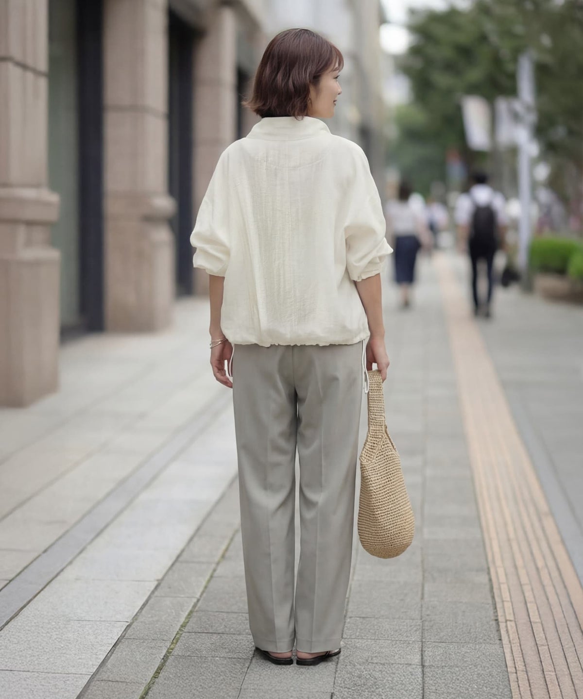 着用イメージ 163cm ナチュラル