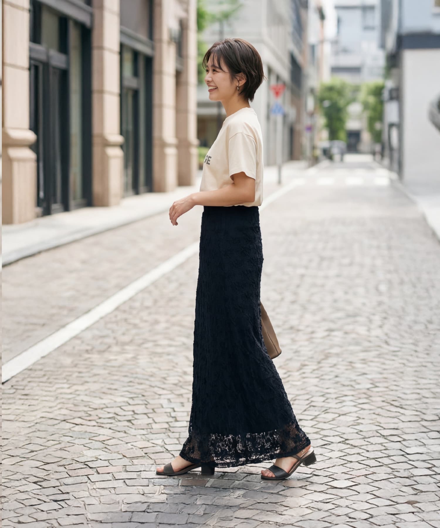 ぽこぽこストレッチレーススカート ぽこぽこストレッチレーススカート | おしゃれな大人レディース