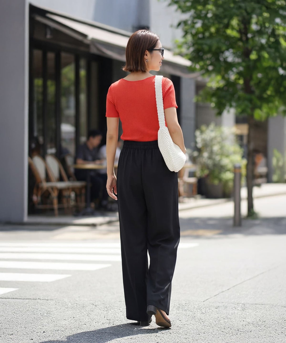 着用イメージ 163cm 着用サイズ F ブラック