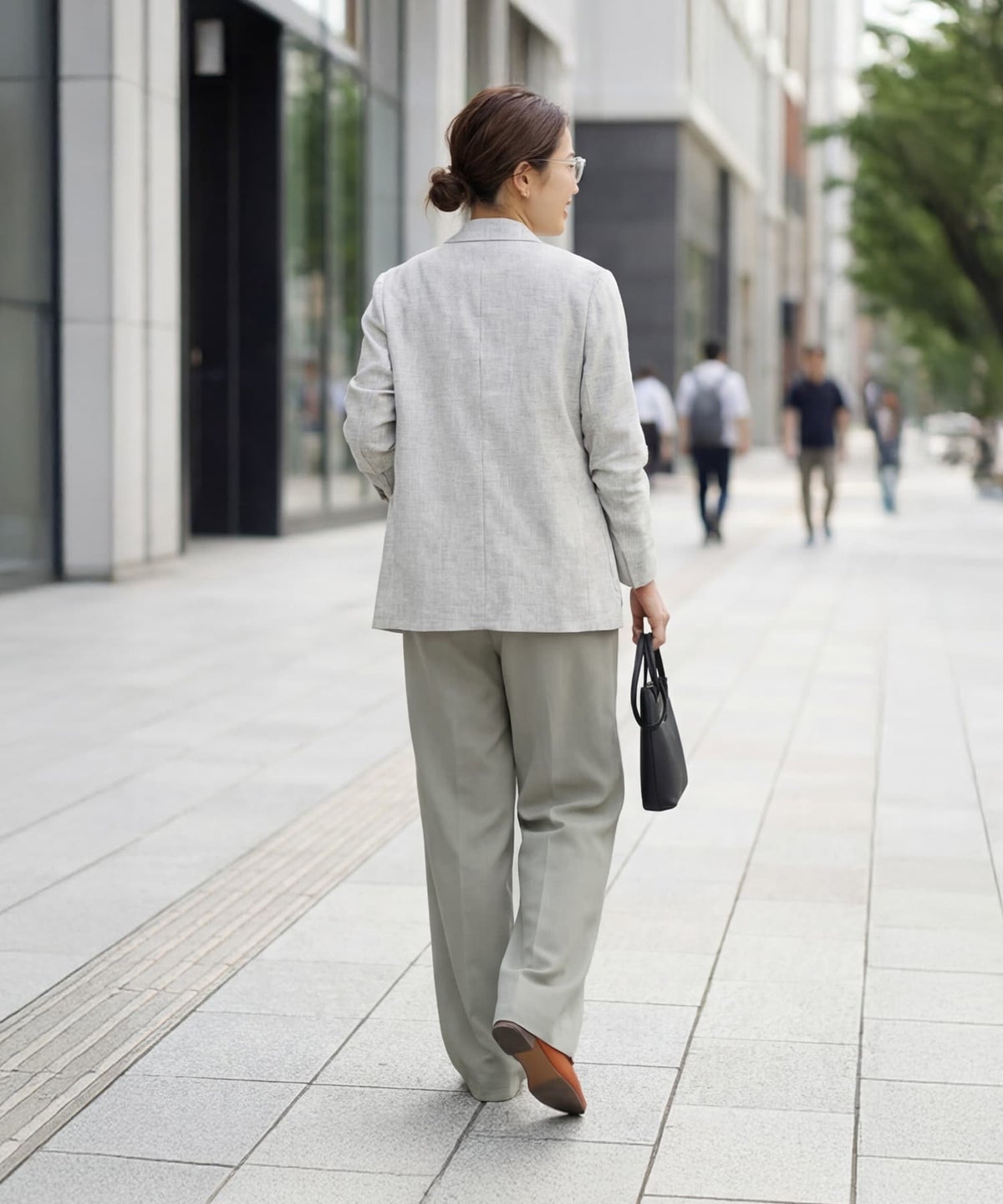 着用イメージ 163cm サンド