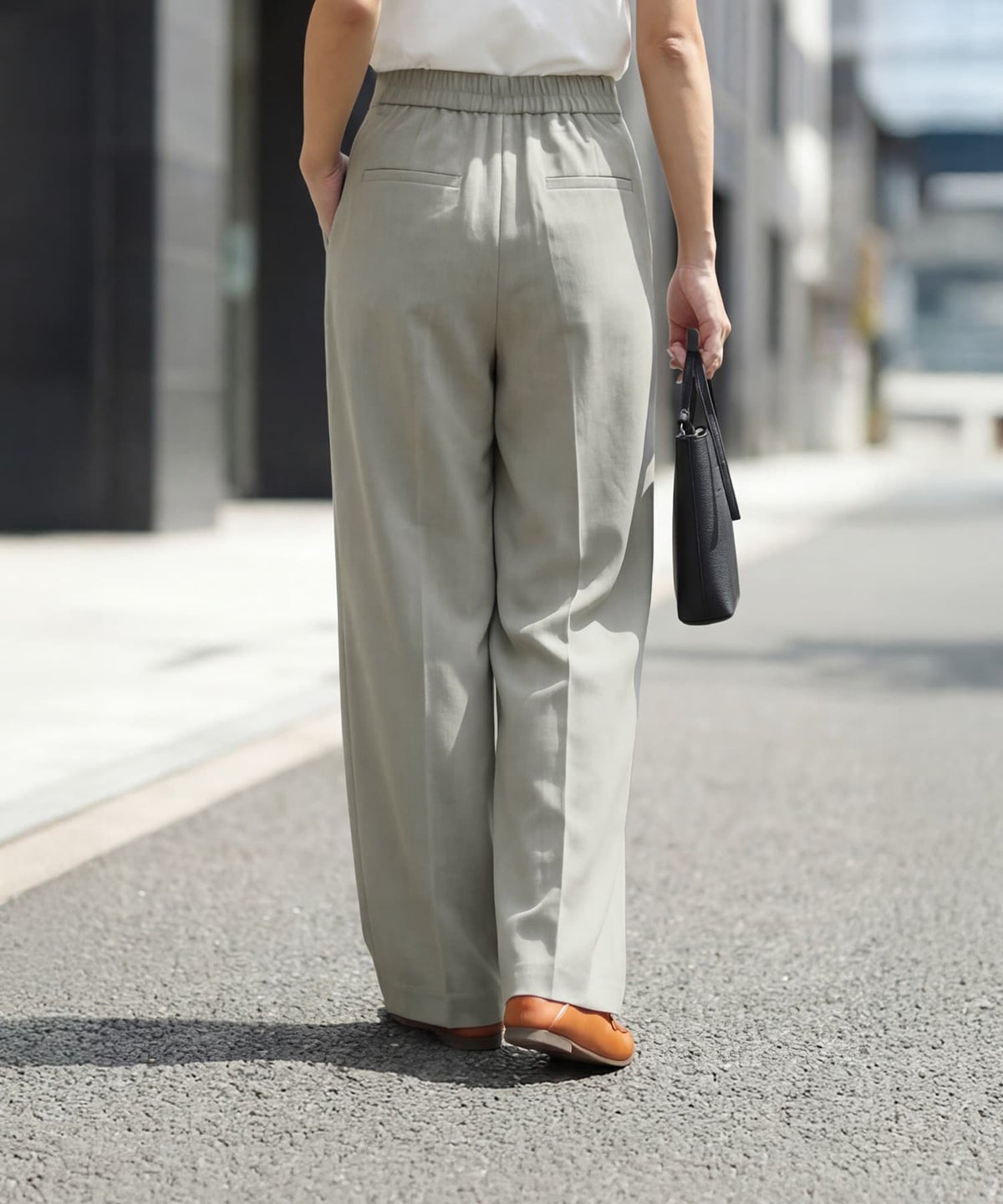 着用イメージ 163cm サンド