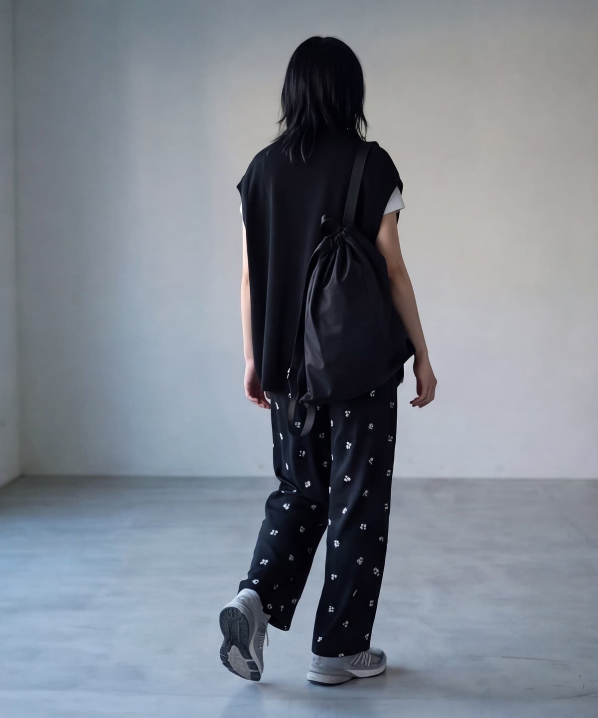 着用イメージ 165cm ブラック