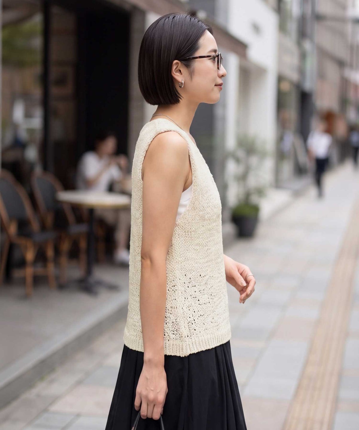 着用イメージ 163cm ナチュラル