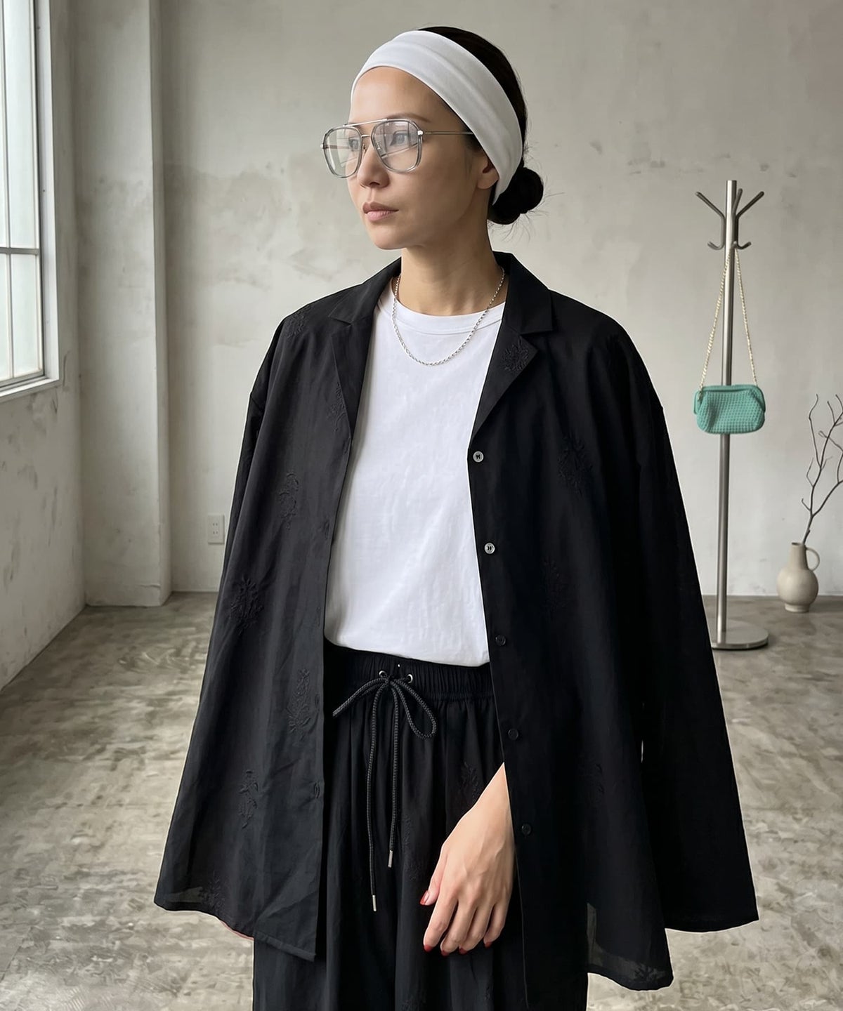 着用イメージ 170cm ブラック