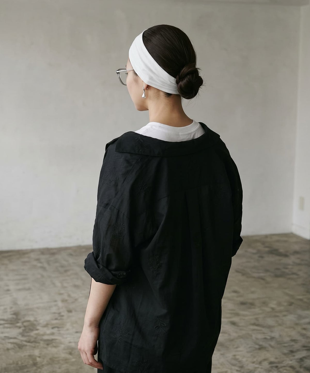 着用イメージ 170cm ブラック