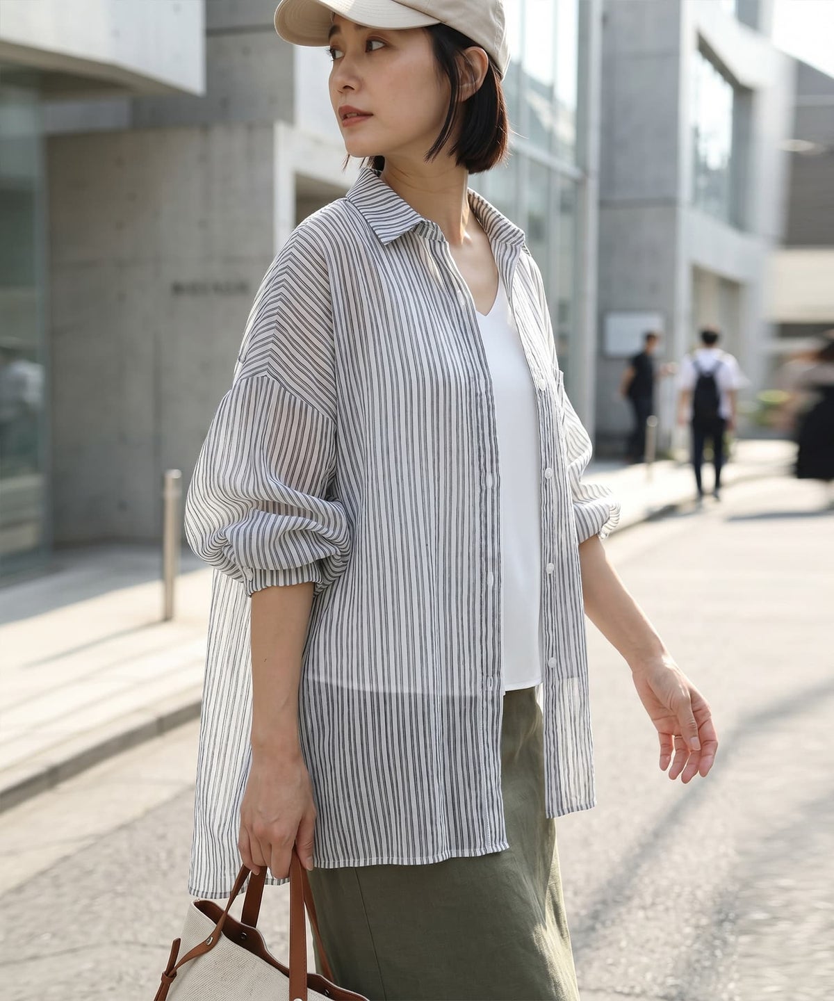 着用イメージ 163cm ブラック