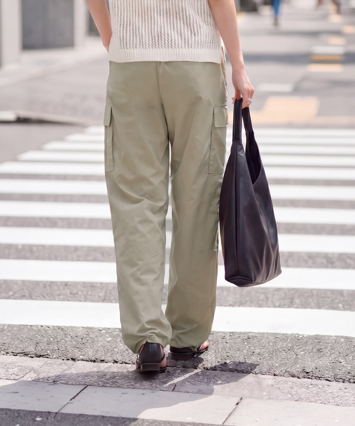 着用イメージ 163cm サンドベージュ