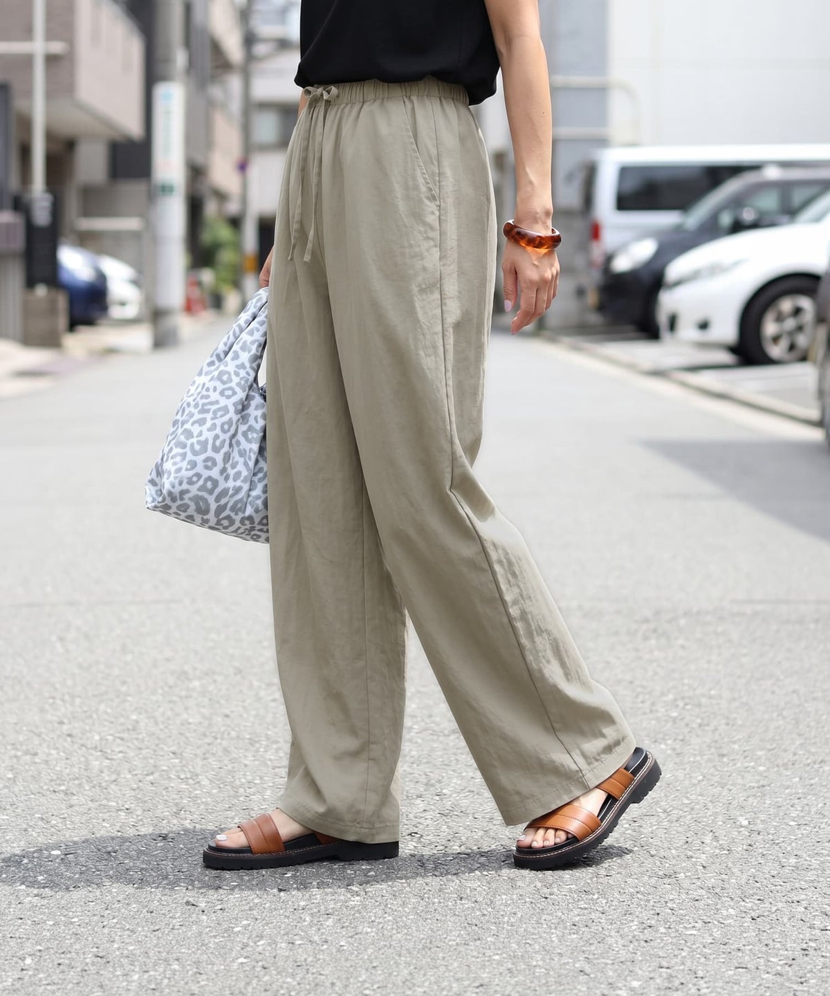 着用イメージ 163cm 着用サイズ F サンドベージュ