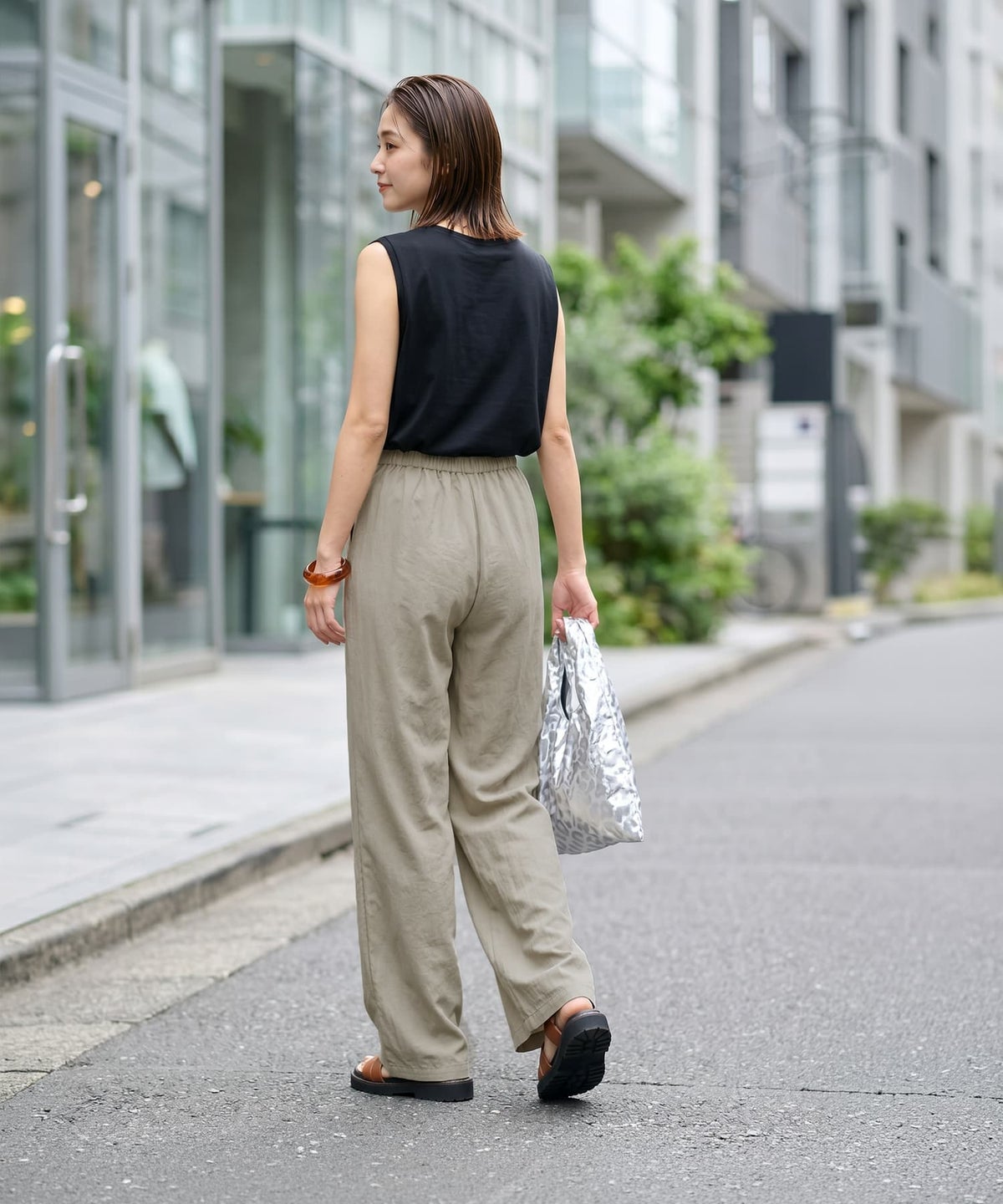 着用イメージ 163cm 着用サイズ F サンドベージュ