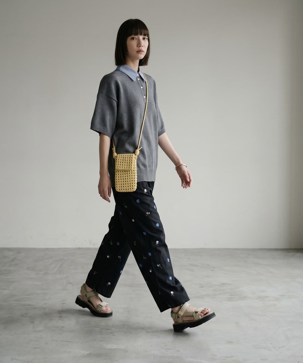 着用イメージ 170cm ブラック