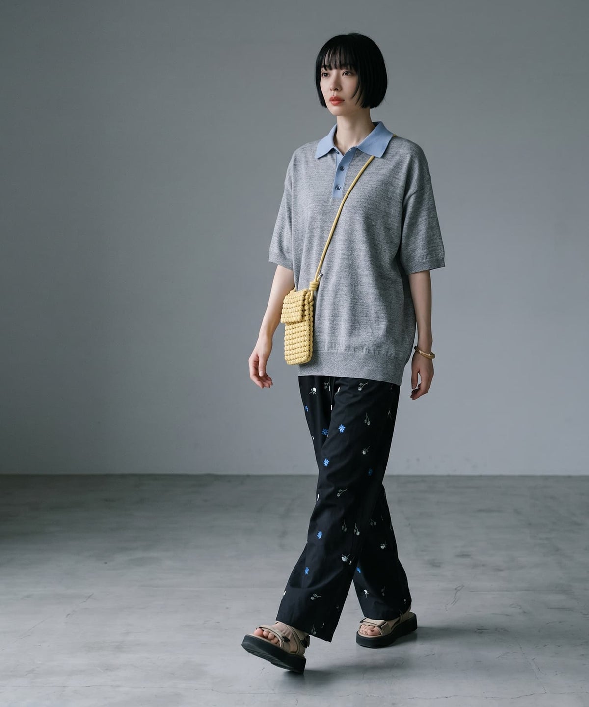 着用イメージ 170cm ブラック