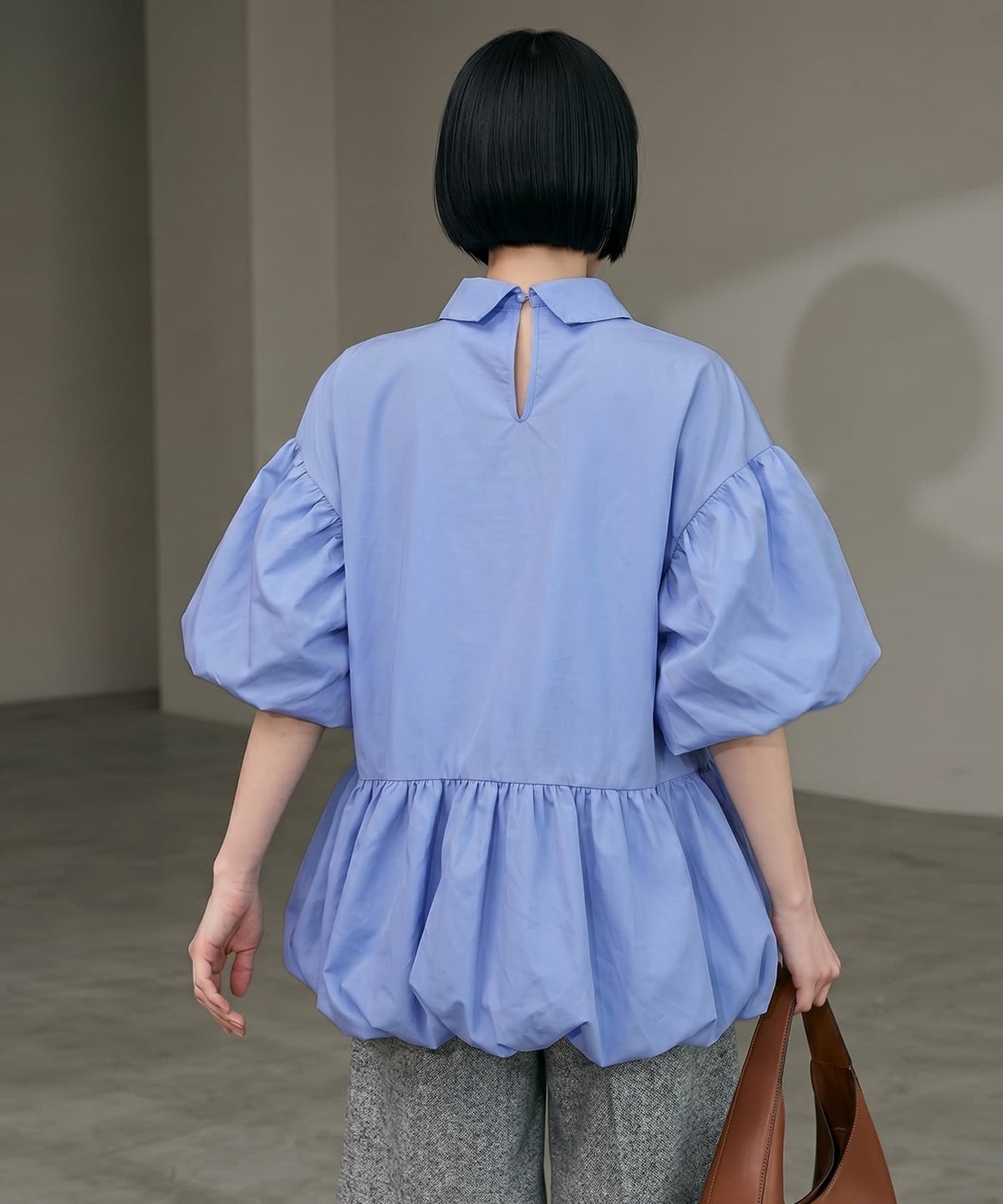 着用イメージ 170cm ブルー
