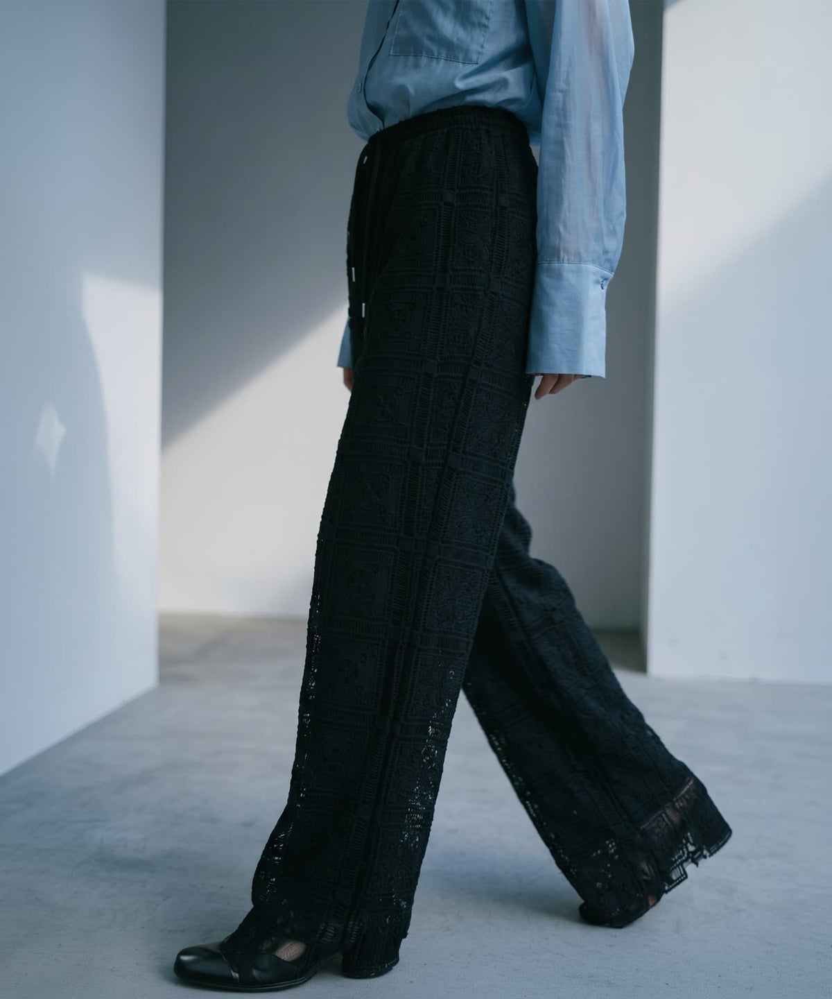 着用イメージ 170cm ブラック
