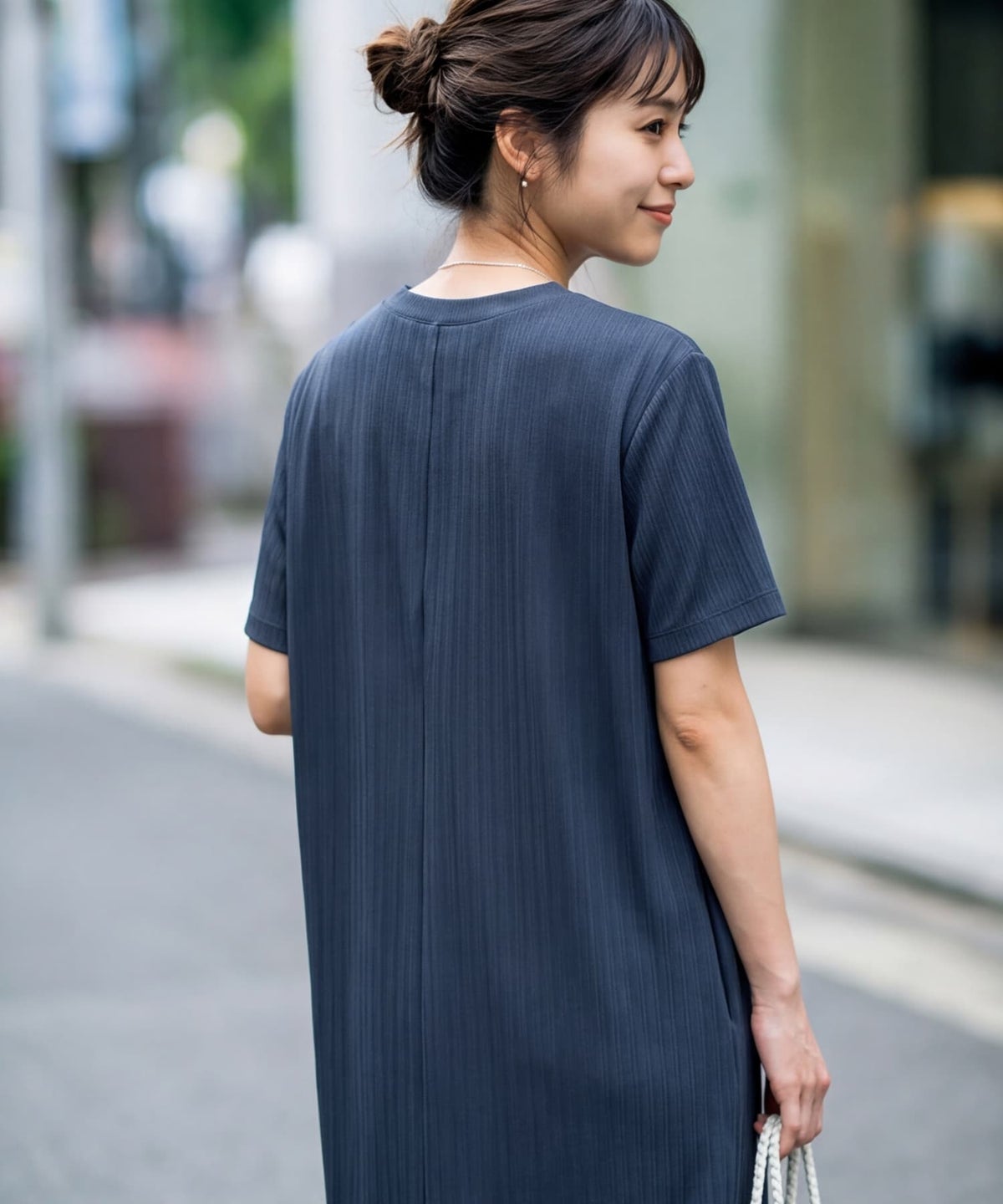 着用イメージ 163cm ダークブルー 02