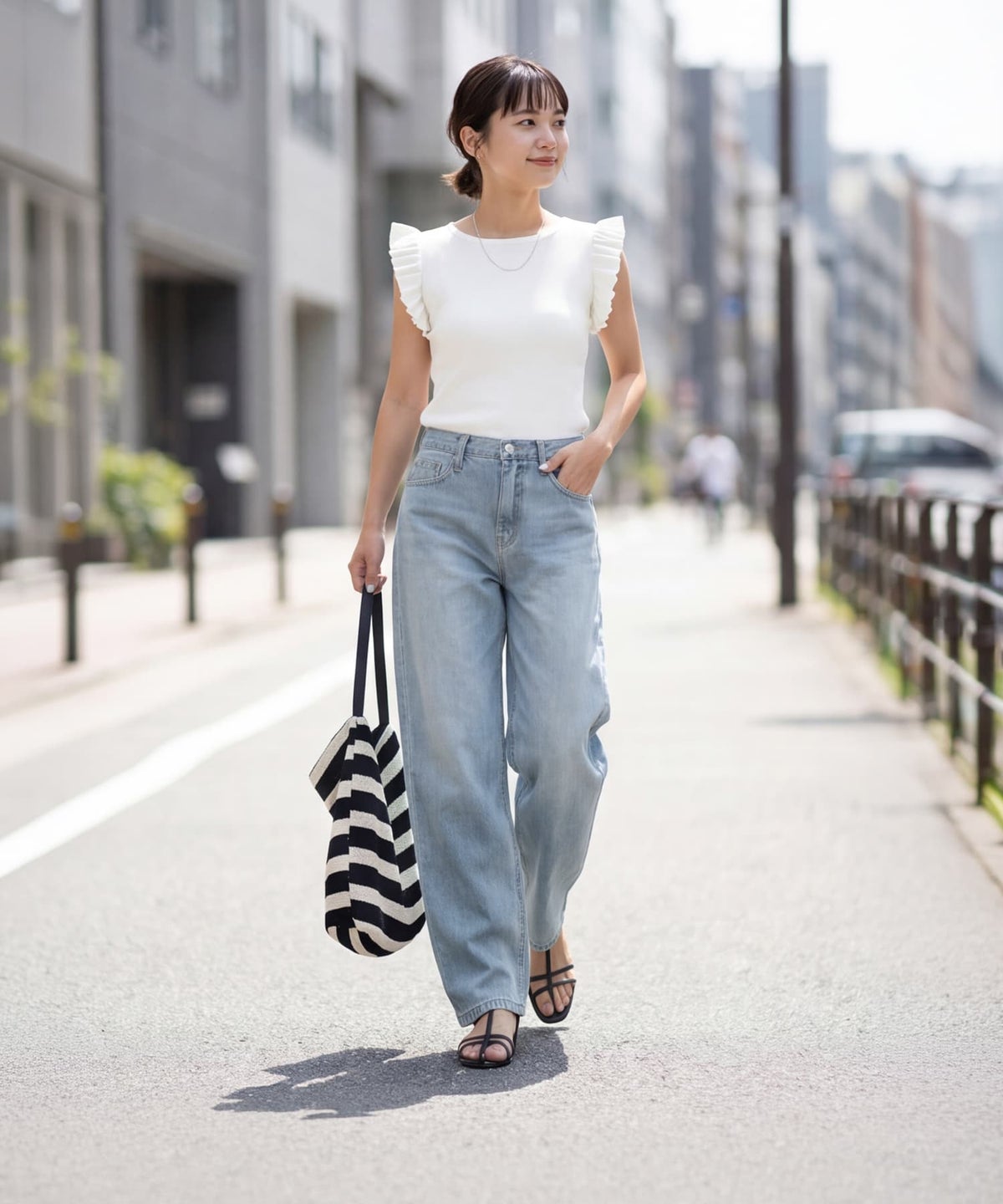着用イメージ 163cm S