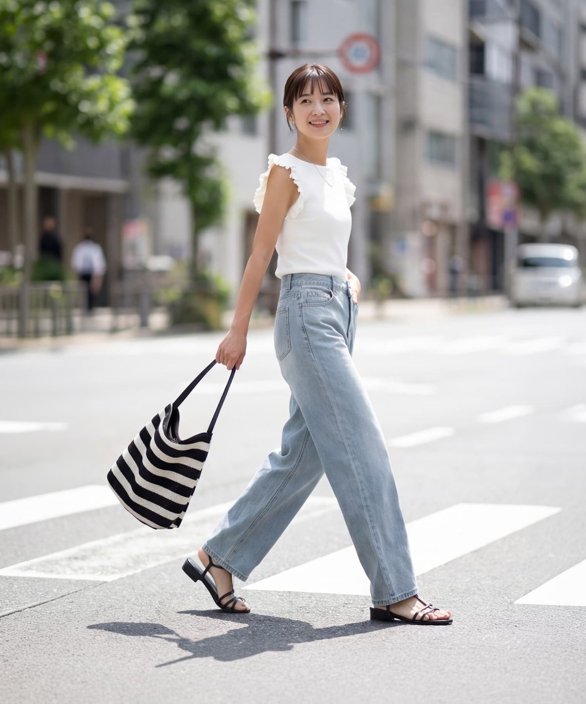 着用イメージ 163cm S