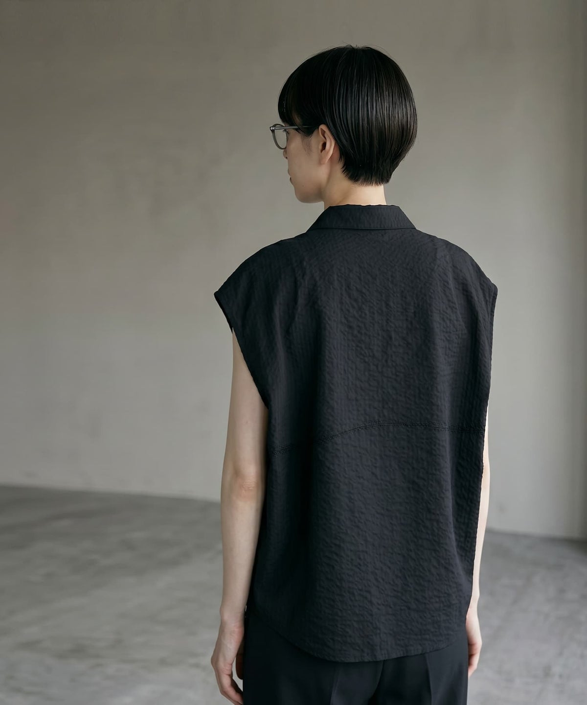 着用イメージ 165cm ブラック