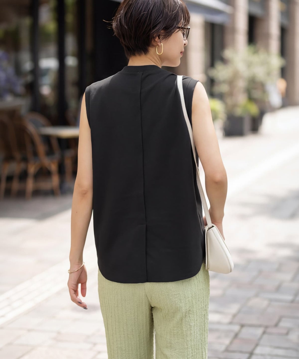 着用イメージ 163cm チャコール