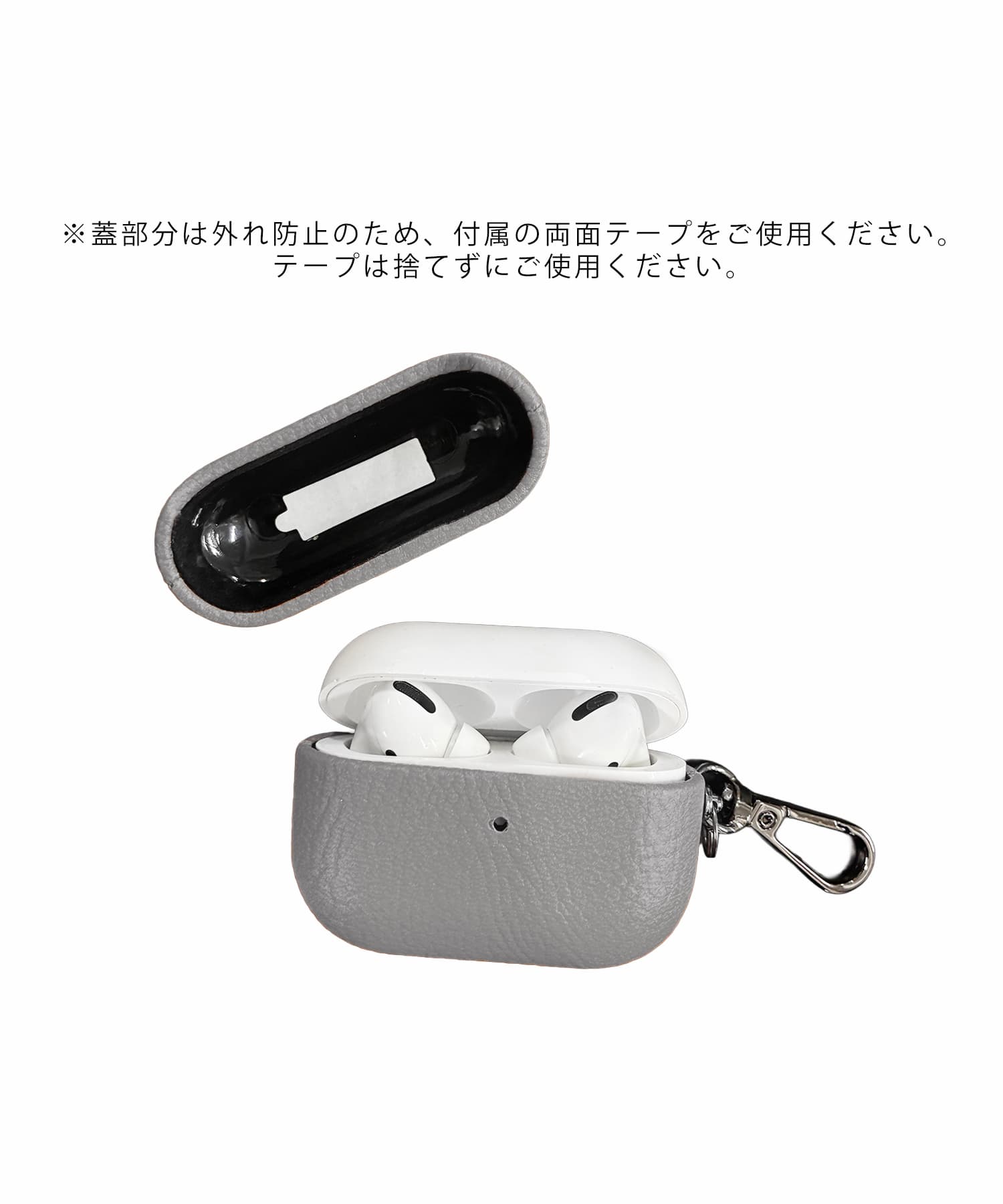 DELI by】リアルレザーAirPods Pro 2ケース | おしゃれな大人