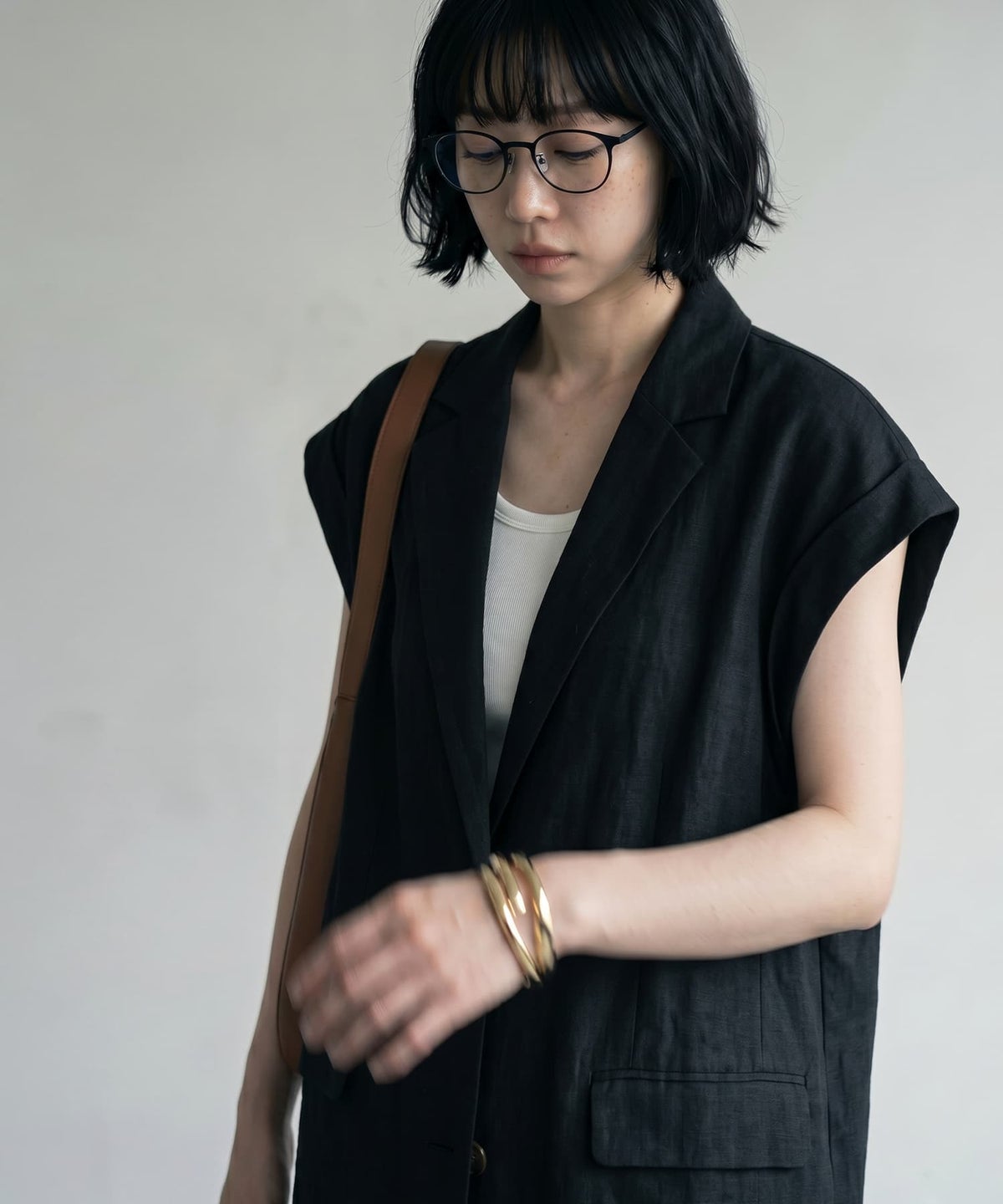 着用イメージ 170cm ブラック