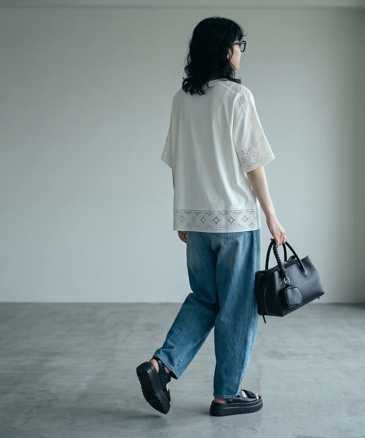 着用イメージ 165cm ホワイト