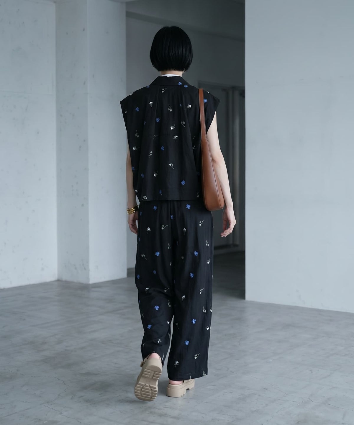 着用イメージ 170cm ブラック