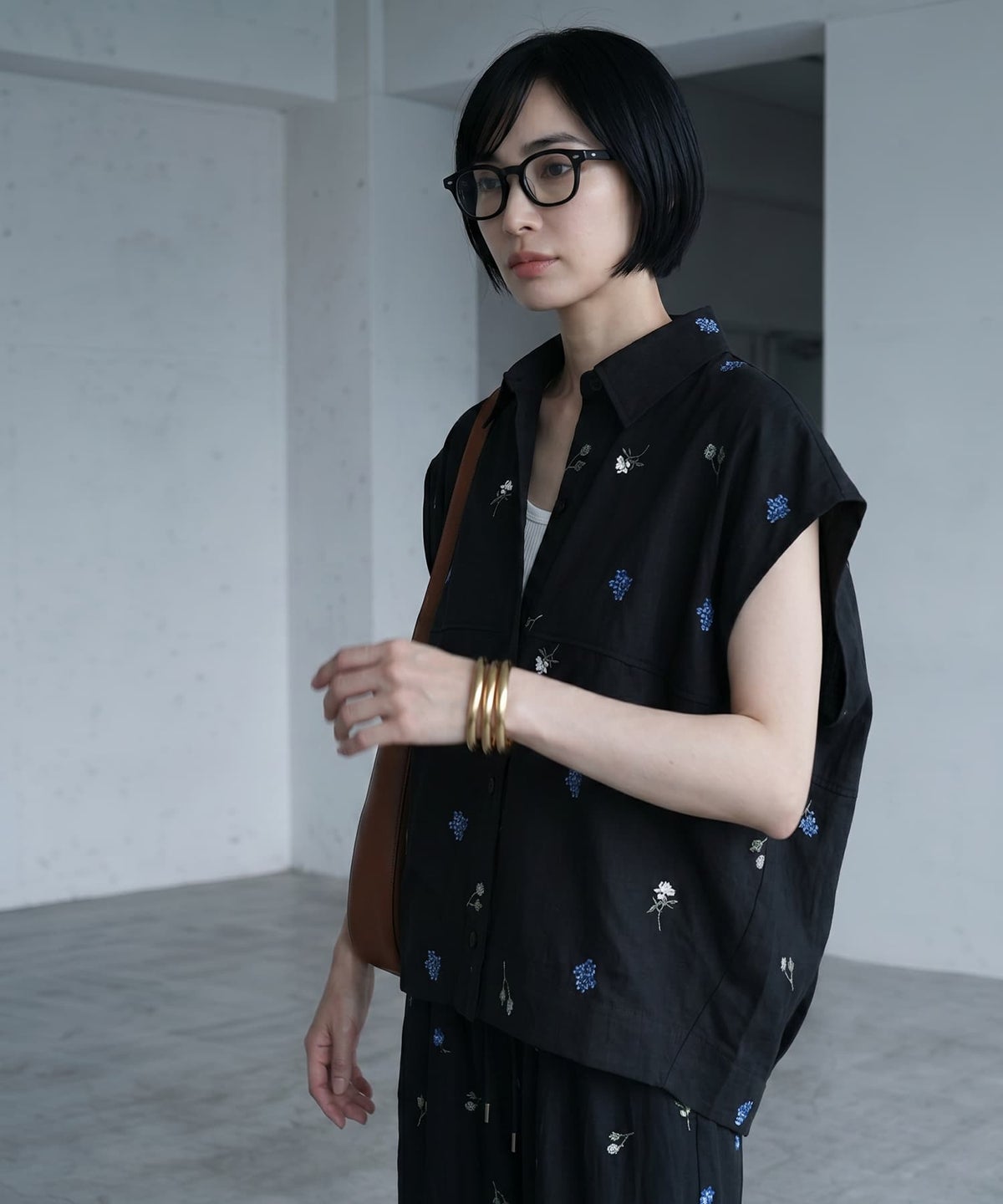 着用イメージ 170cm ブラック