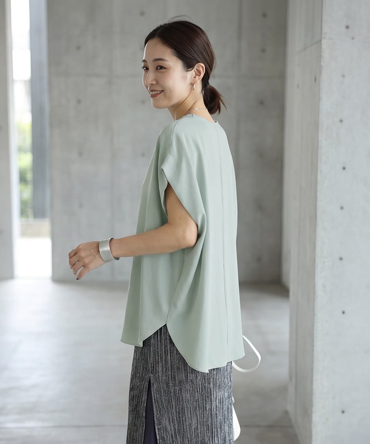 着用イメージ 163cm ドライミント