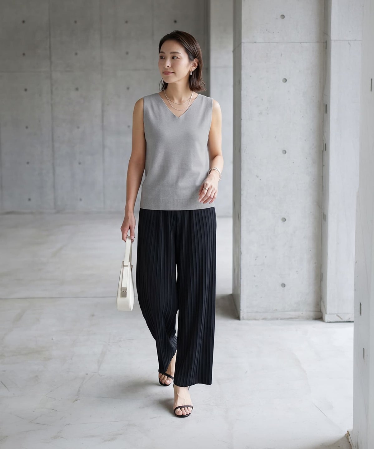 着用イメージ 163cm マーブル