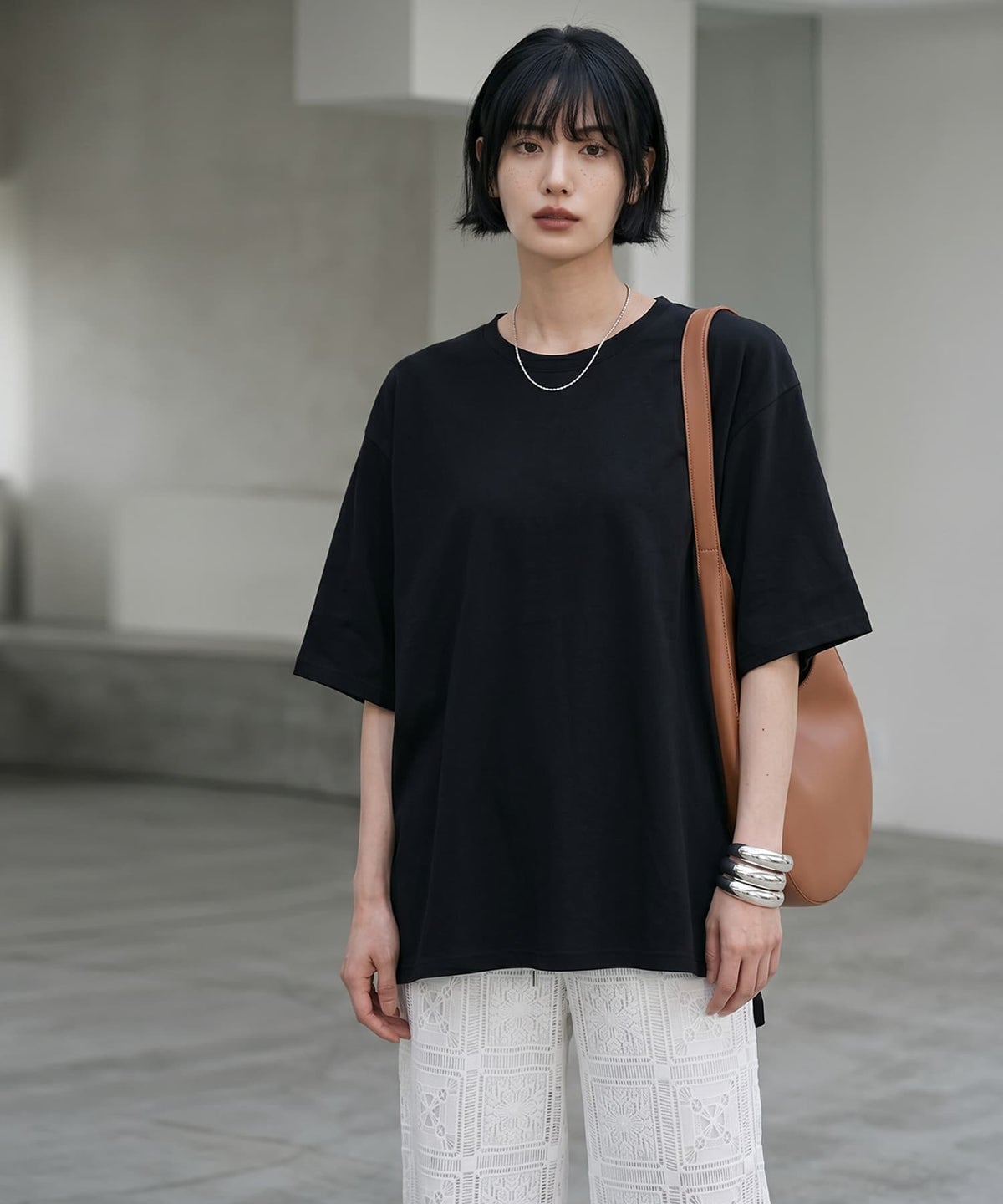 着用イメージ 170cm ブラック