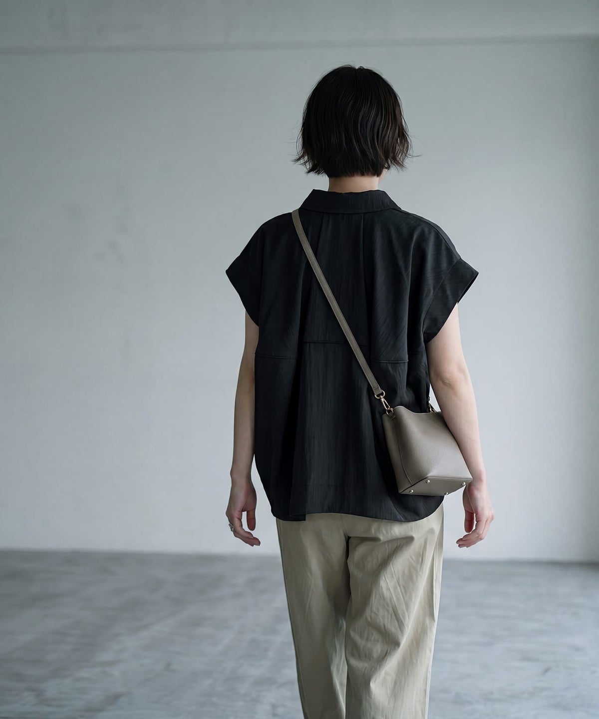 着用イメージ 170cm ブラック