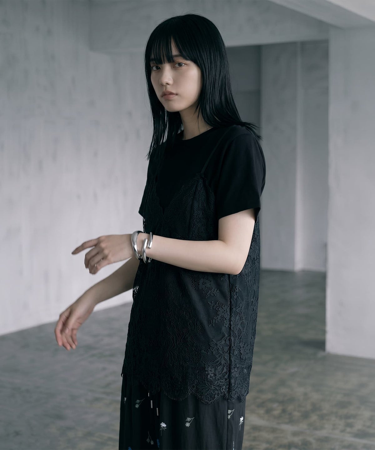着用イメージ 170cm ブラック