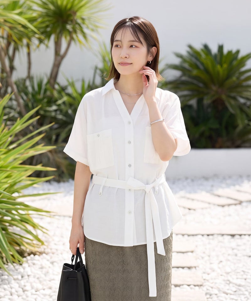 LUXE】ウエストマークシワ加工シャツジャケット | おしゃれな大人 