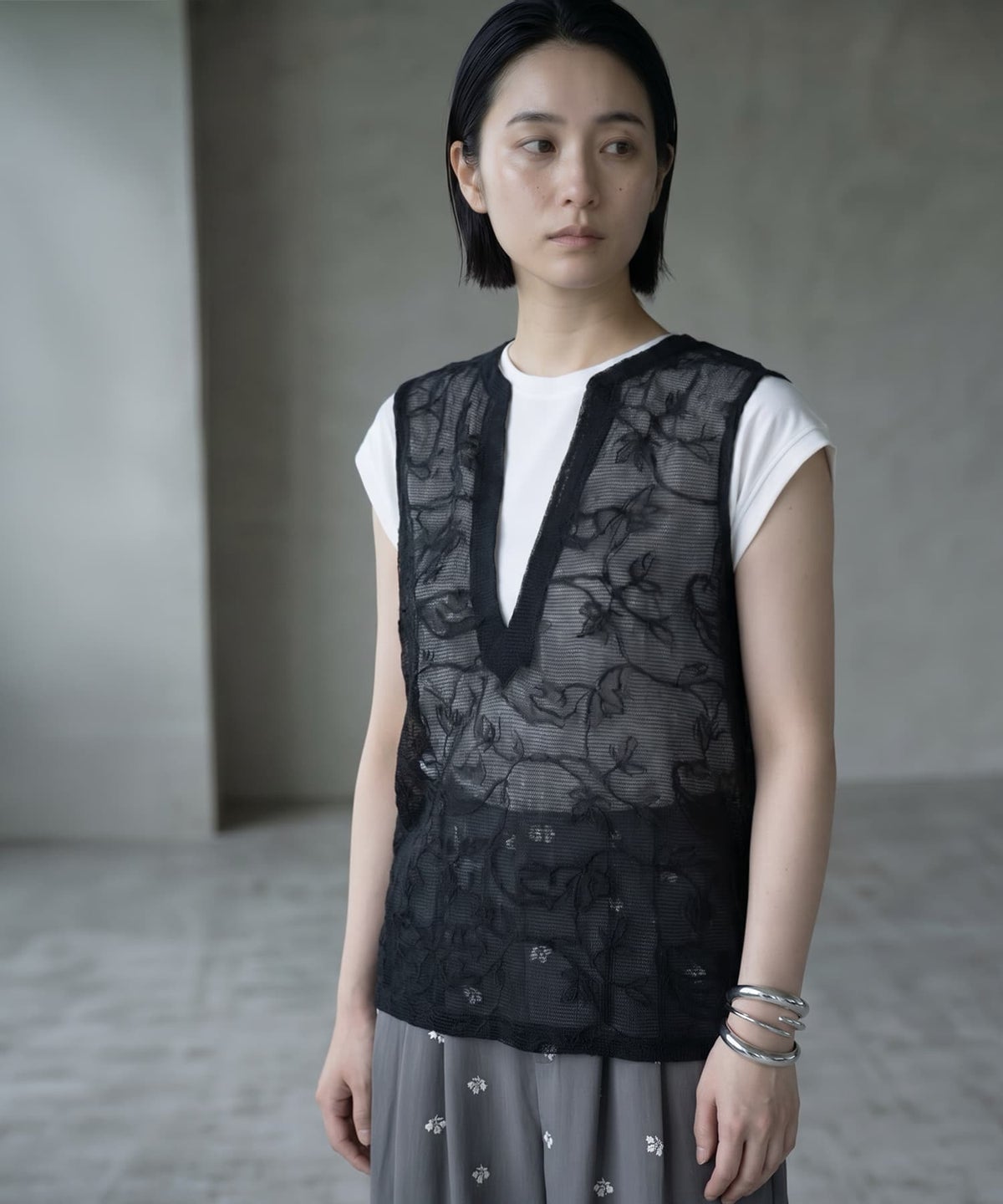 着用イメージ 170cm ブラック