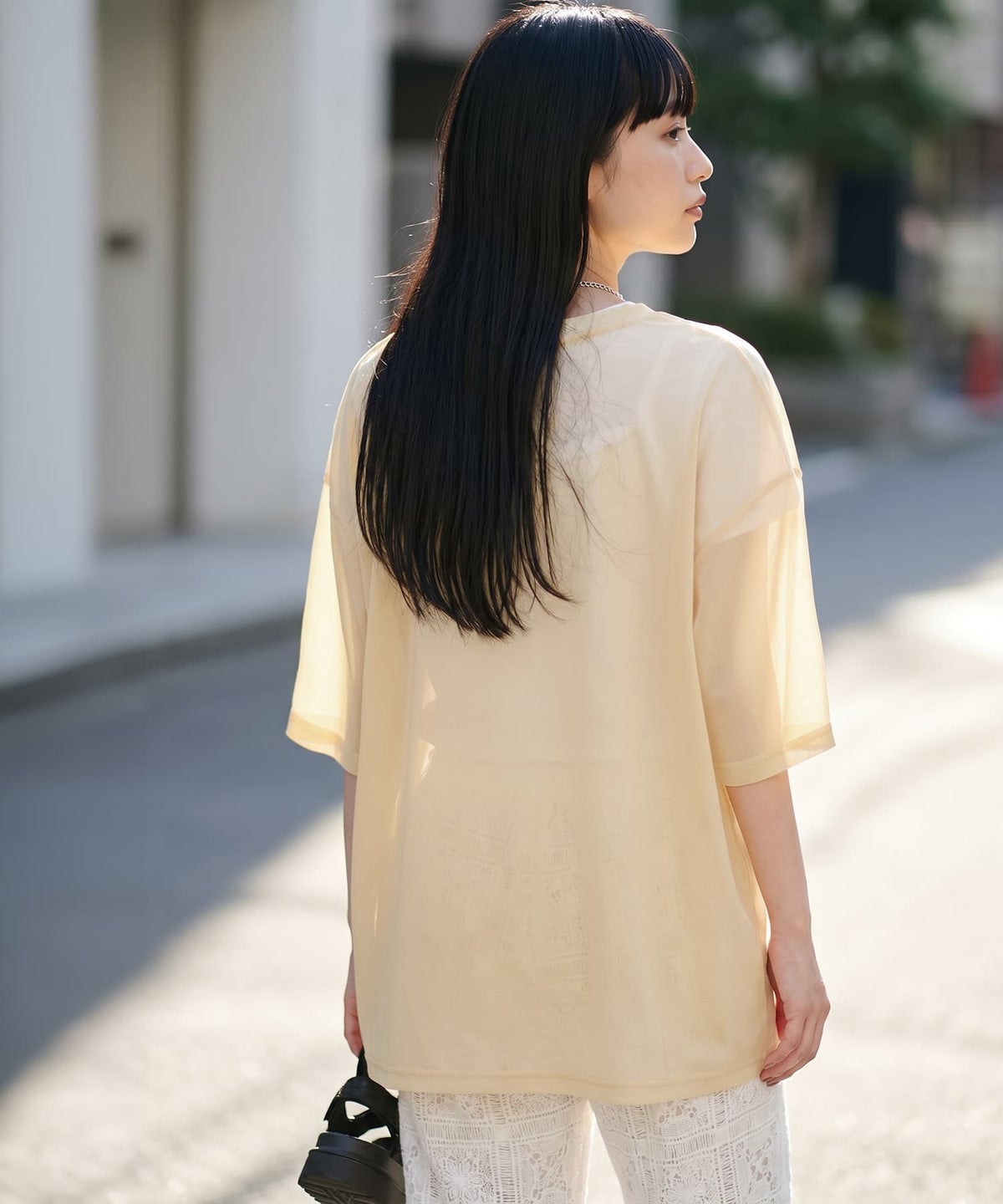 着用イメージ 165cm イエロー