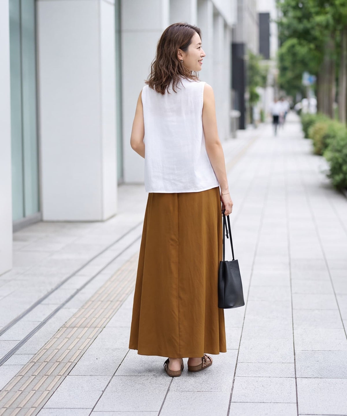 着用イメージ 163cm アンバー