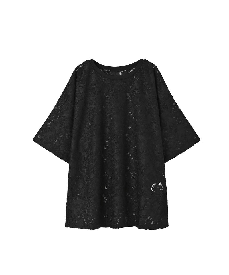 【BLK001】シアーレースTシャツ