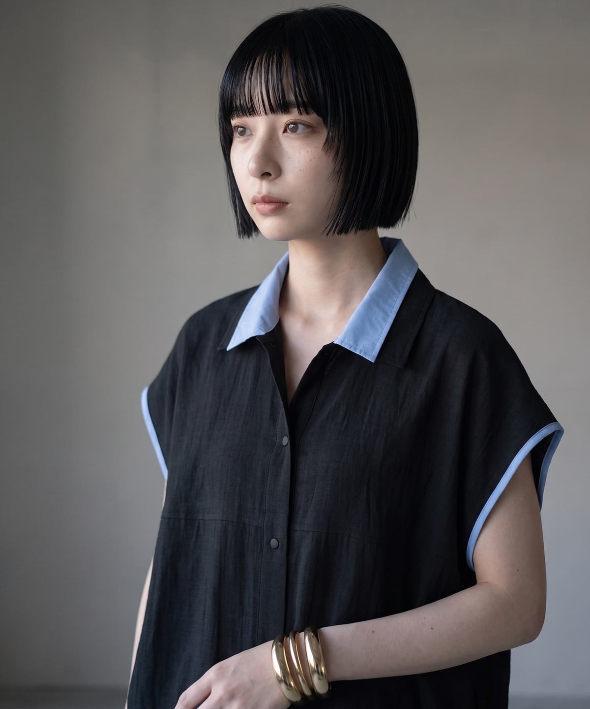 着用イメージ 170cm ブラック