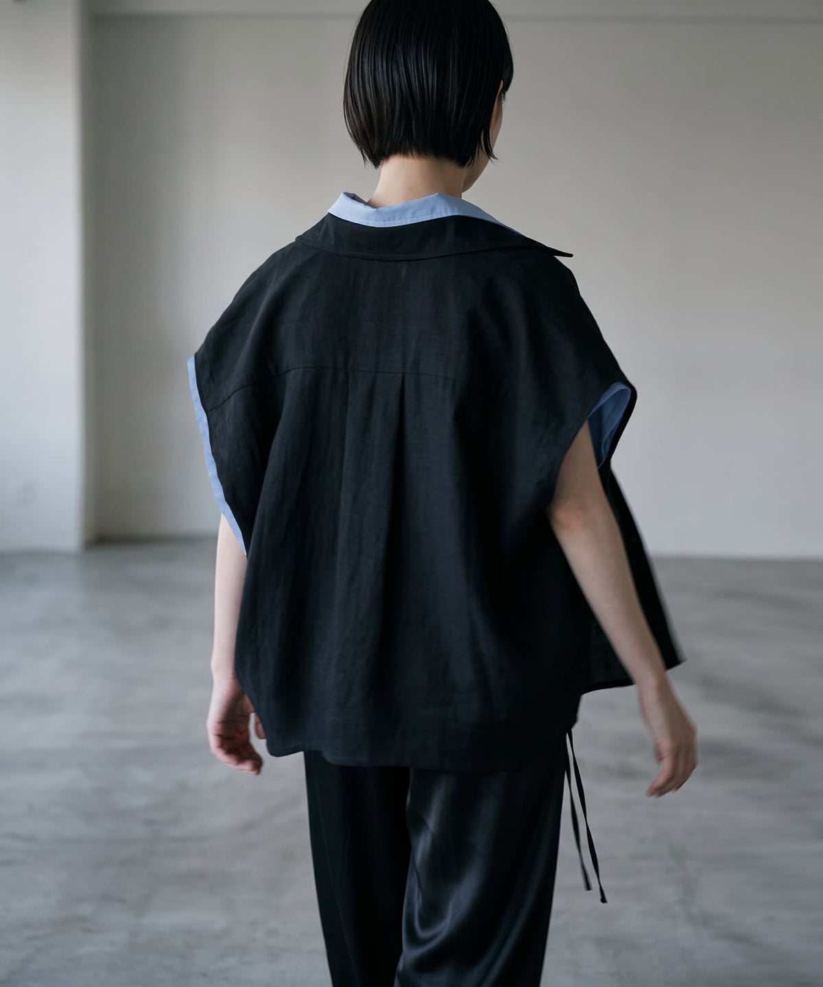 着用イメージ 170cm ブラック
