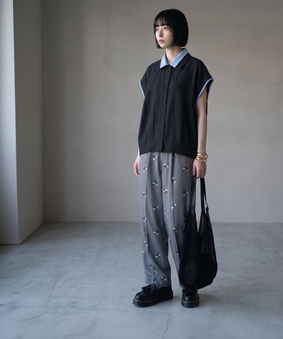 着用イメージ 170cm ブラック