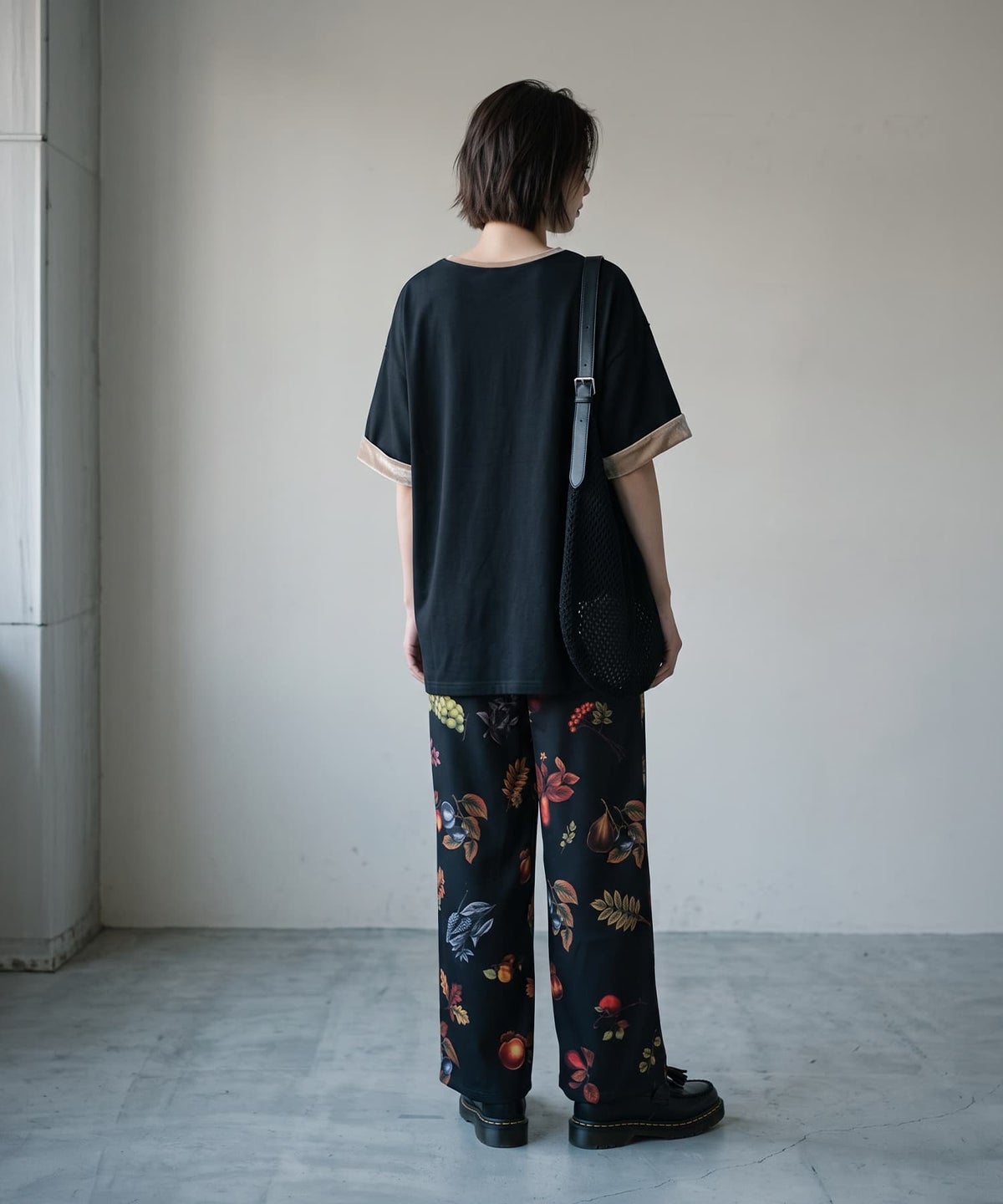 着用イメージ 170cm ブラック