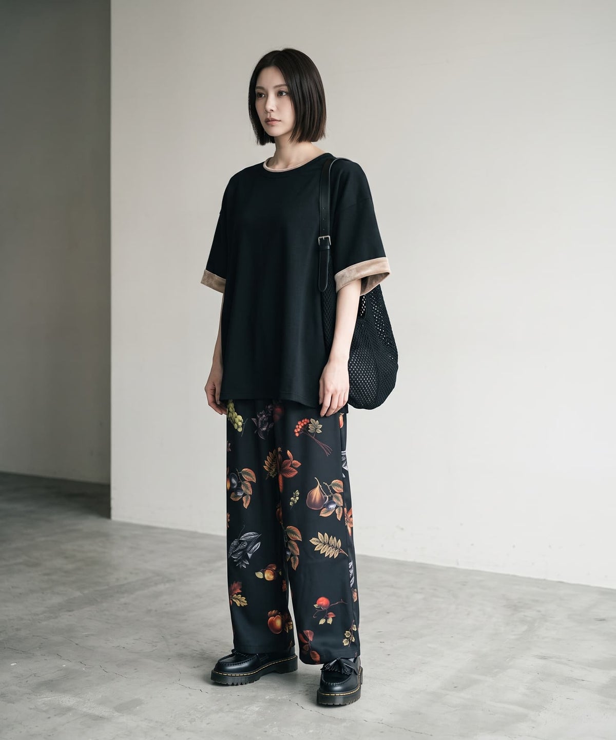 着用イメージ 170cm ブラック