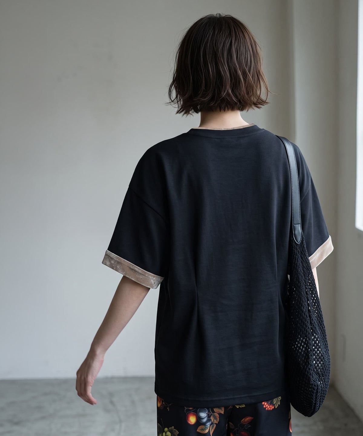 着用イメージ 170cm ブラック