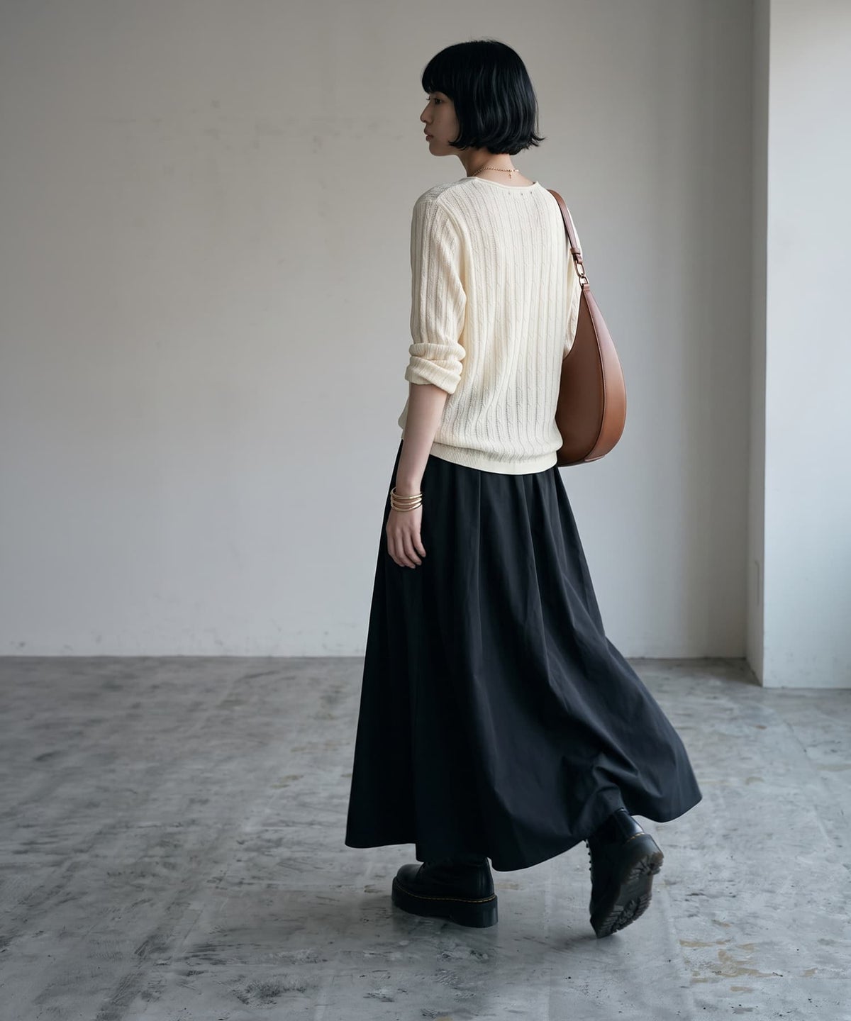 着用イメージ 170cm ブラック