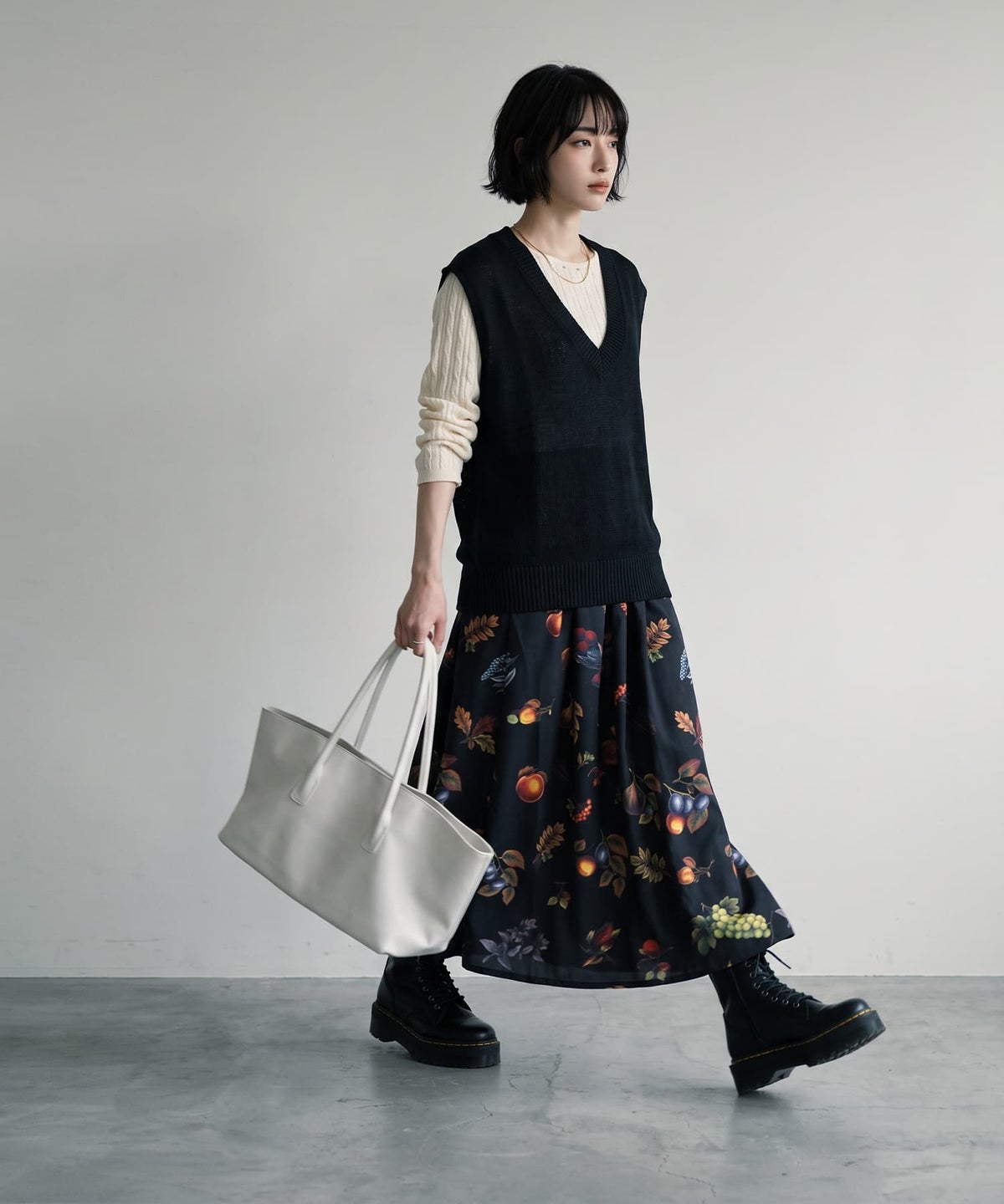 着用イメージ 170cm ブラック