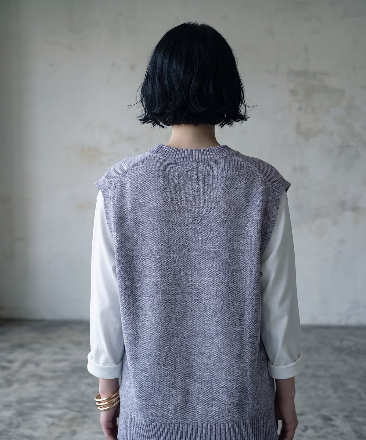 着用イメージ 170cm ブルー