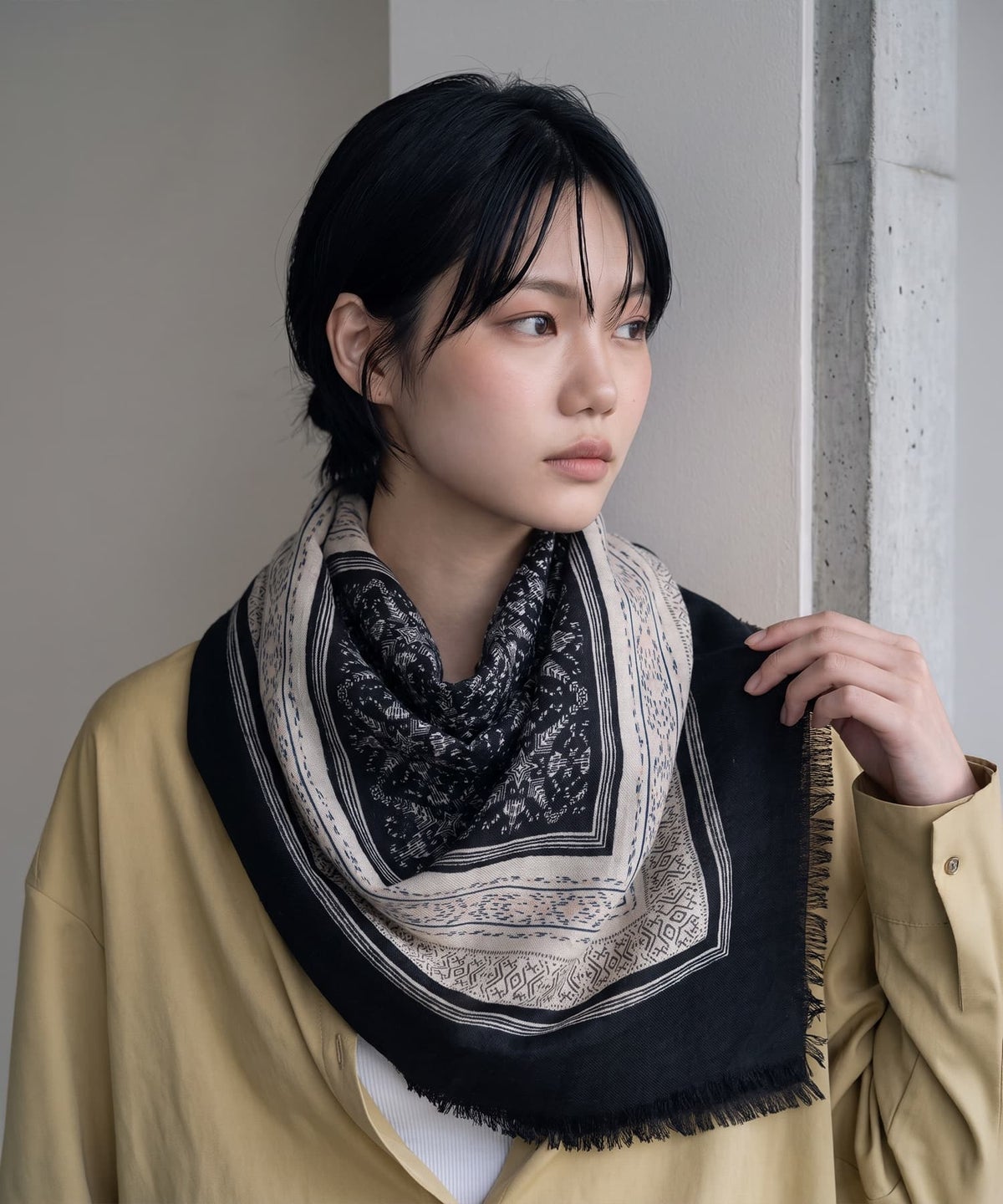着用イメージ 170cm ブラック
