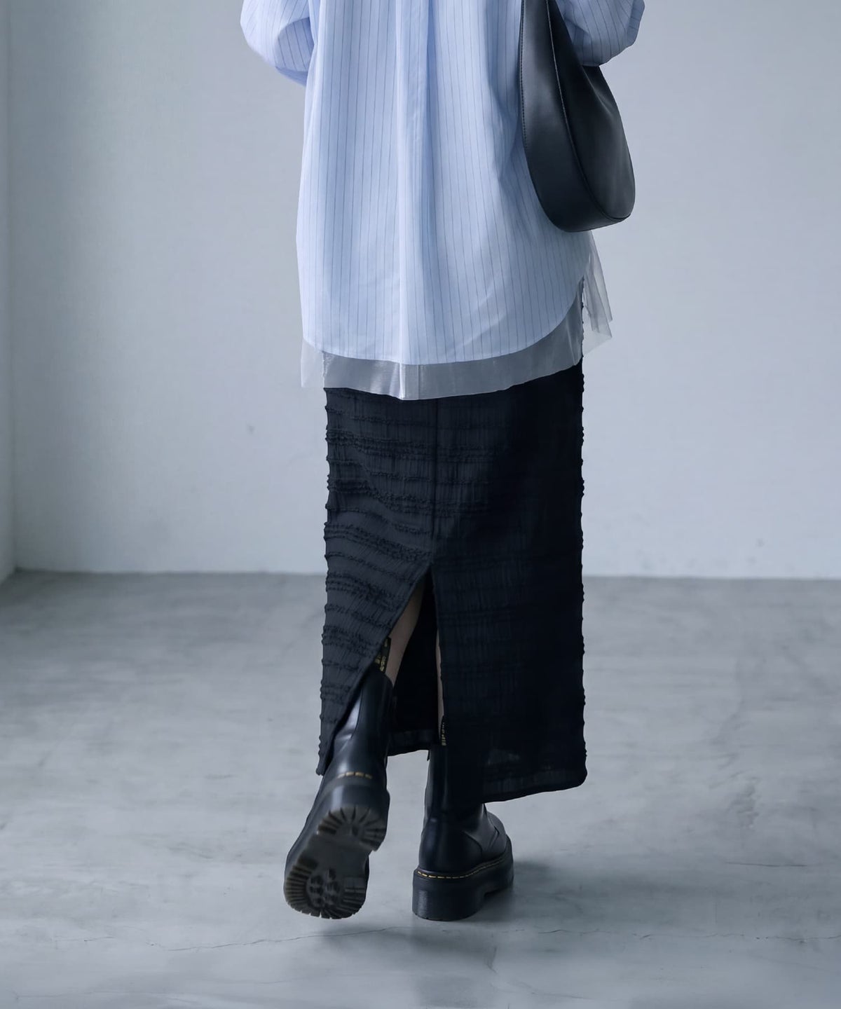 着用イメージ 170cm ブラック